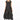 Long black sleeveless dress