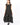 Long black sleeveless dress